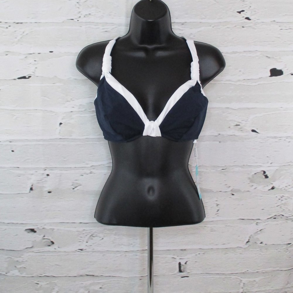 Seafolly Block Party Halter Bikini Top
